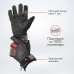 Мотоперчатки зимние Starks Cross Winter, черный/красный, размер L