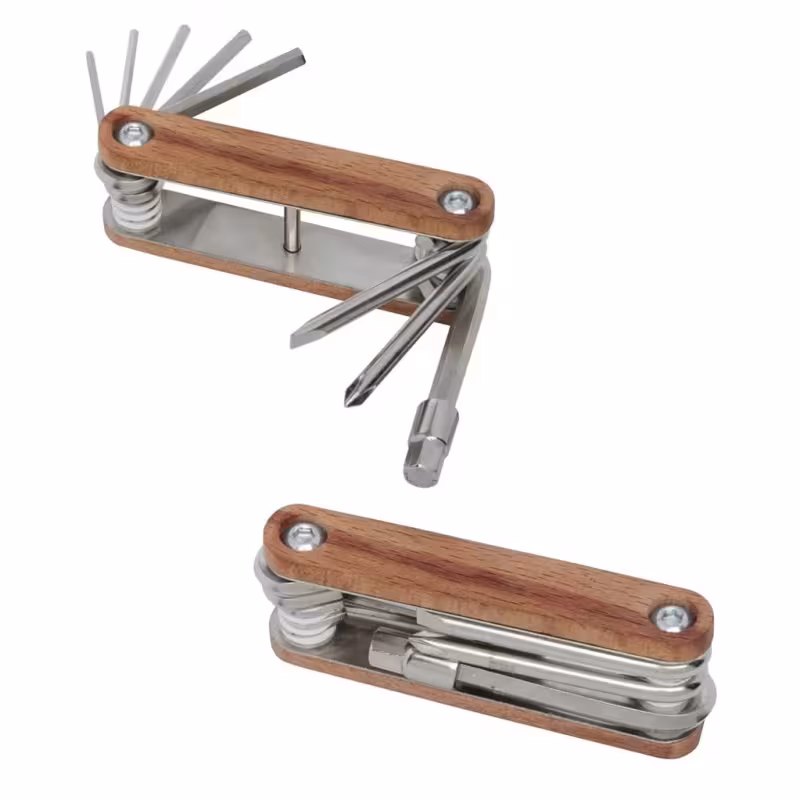 Набор инструментов Klonk Woody 10530, складной, 8 предметов