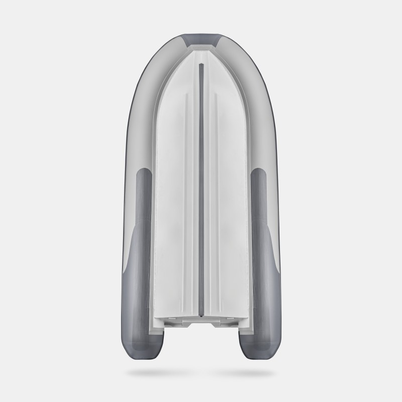 Лодка РИБ Gladiator AL420, светло-серый/темно-серый