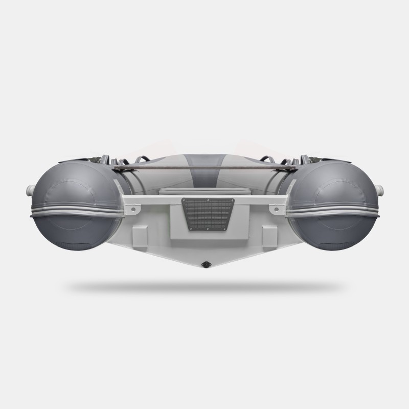 Лодка РИБ Gladiator AL420, светло-серый/темно-серый