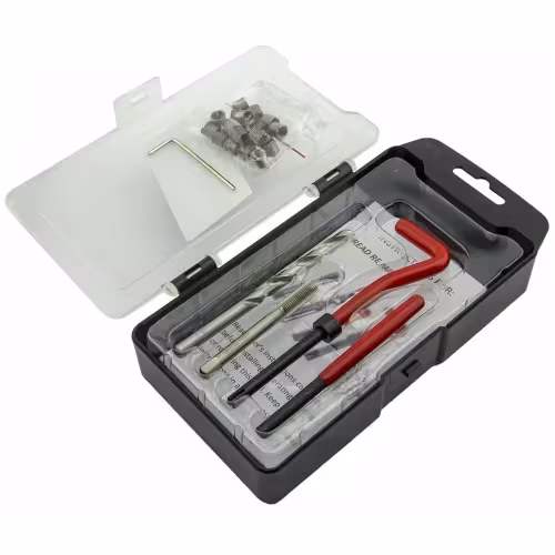 Набор для восcтановления резьбы Thorvik Tris710, М7*1.0, 25 предметов