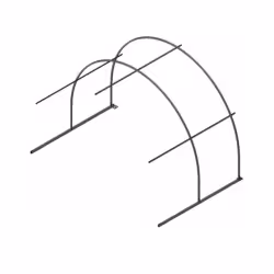 Удлинитель каркаса теплицы Райский Сад 2x2x2 м, шаг 1 м
