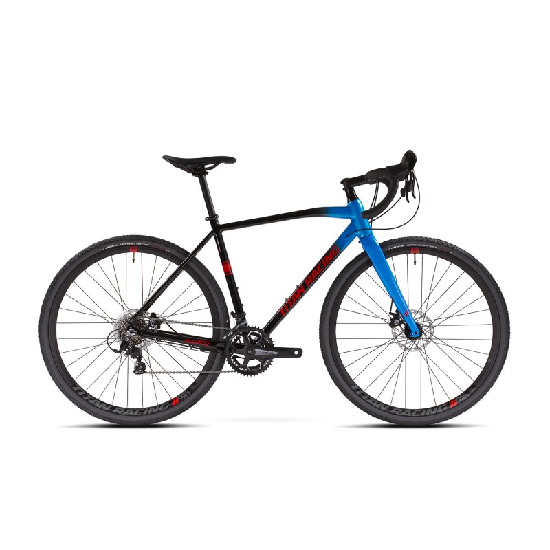 Велосипед Titan Racing Switch Sport 2272091130700, размер L(56cm), Black/Blue/Red