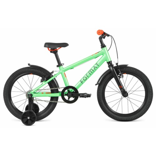 Велосипед Format Kids 18, размер 18", зеленый