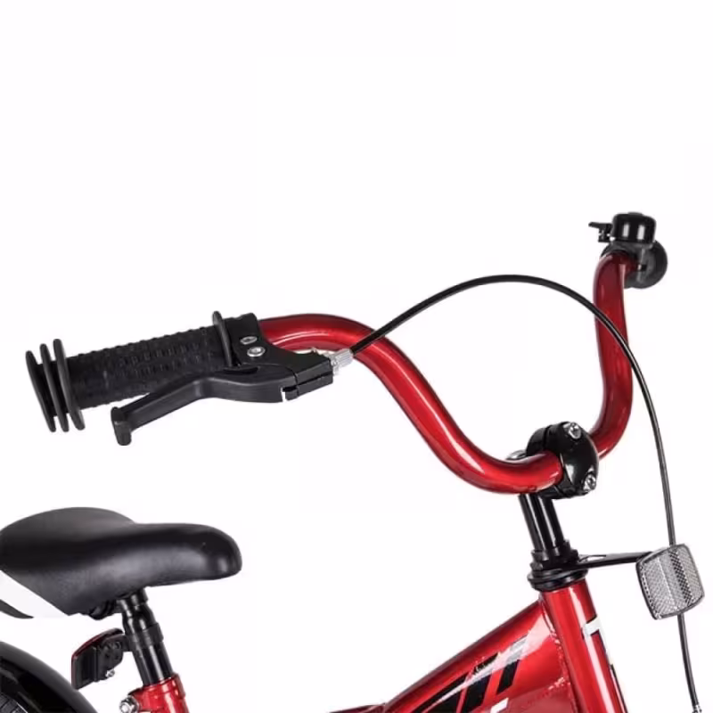 Велосипед детский Tech Team Quattro 14" ,1 скорость, красный