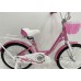 Велосипед 16 Tech Team Firebird NN002639, размер 16", 1 скорость, розовый