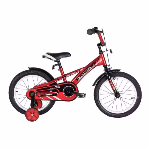 Велосипед детский Tech Team Quattro 16, 1 скорость, красный