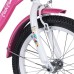 Велосипед 16 Tech Team Firebird NN003798, размер 16", 1 скорость, белый/розовый