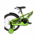 Велосипед 18 Tech Team Quattro NN002670, размер 18", 1 скорость, зеленый неон