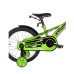 Велосипед 18 Tech Team Quattro NN002670, размер 18", 1 скорость, зеленый неон