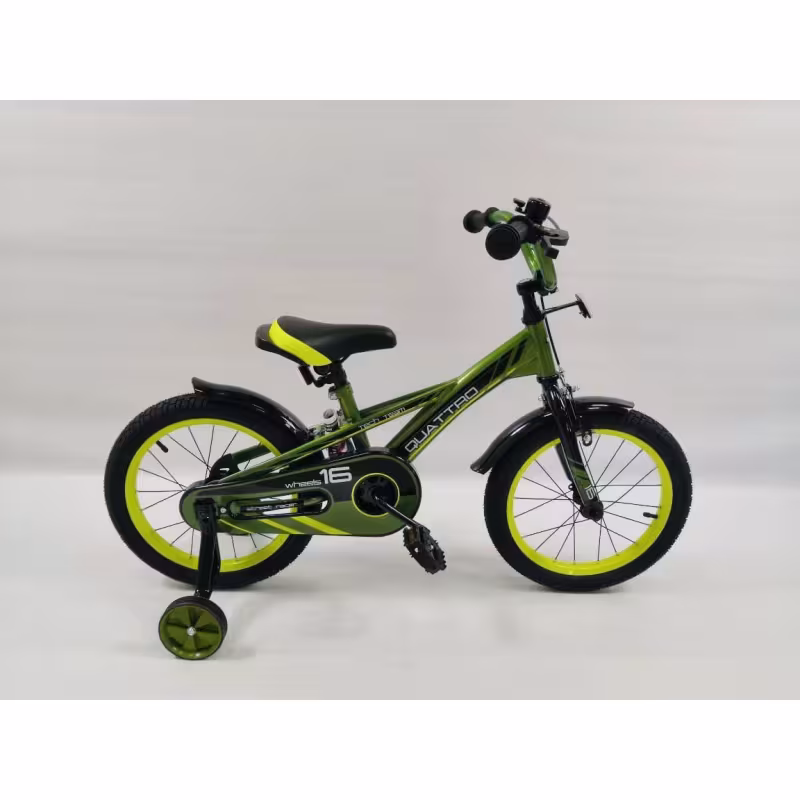 Велосипед 18 Tech Team Quattro NN002671, размер 18", 1 скорость, хаки