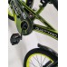 Велосипед 18 Tech Team Quattro NN002671, размер 18", 1 скорость, хаки