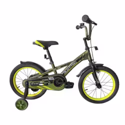 Велосипед 18 Tech Team Quattro NN002671, размер 18", 1 скорость, хаки