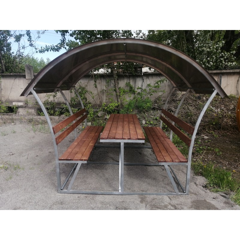 Каркас беседки Теплица Царица Дворянка, 2х1,65х2,02 м