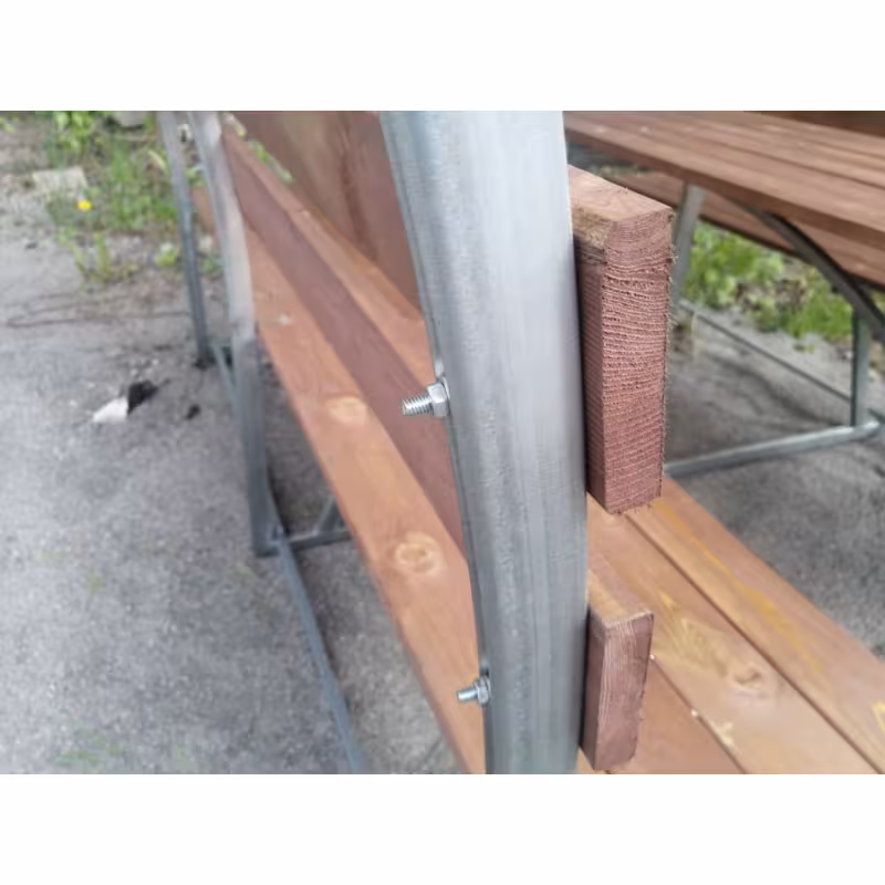 Каркас беседки Теплица Царица Дворянка, 2х1,65х2,02 м