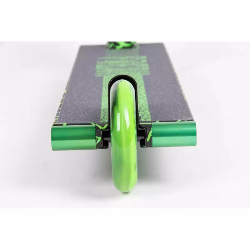 Самокат трюковой Tech Team Freak, черный/зеленый