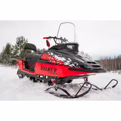 Комплект запчастей для сборки снегохода Бурлак Азимут Limited, 20 л.с., красный