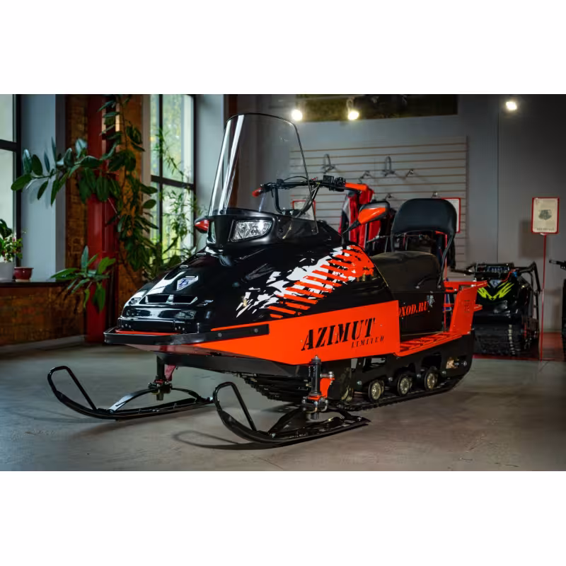 Комплект запчастей для сборки снегохода Бурлак Азимут Limited, 20 л.с., красный