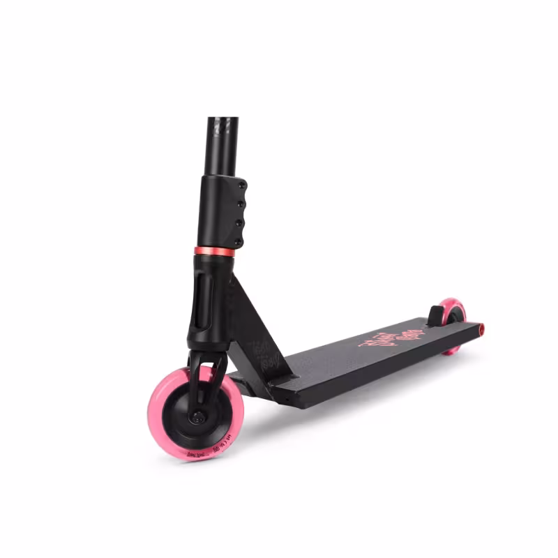 Самокат трюковой Tech Team Street Mama NN006784, черный/розовый