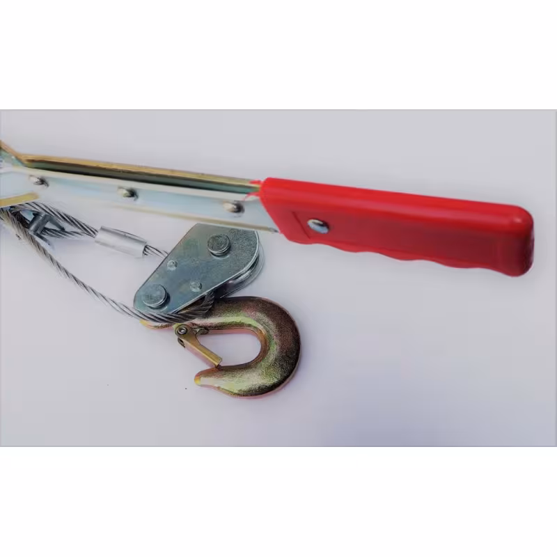 Лебедка рычажная тросовая Ермак 737-058, 2 т, 2,5 м