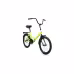 Велосипед 20 Altair City, размер 14", 1 скорость, складной, ярко-зеленый/черный