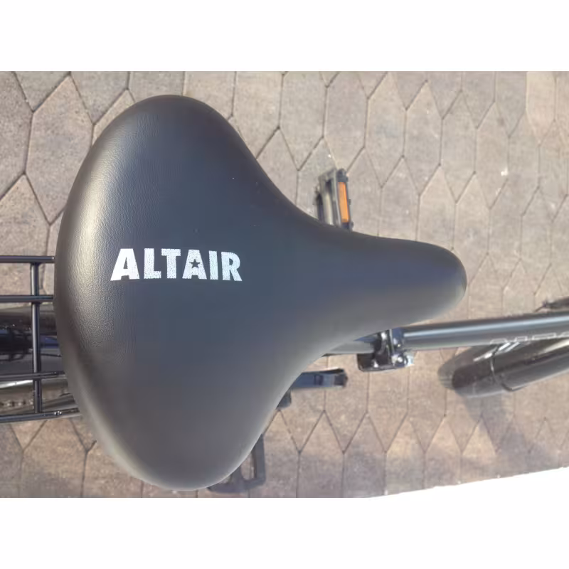 Велосипед 20 Altair City, размер 14", 1 скорость, складной, ярко-зеленый/черный