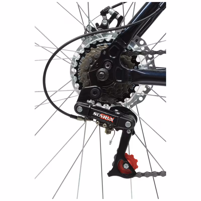 Велосипед 27,5 Altair AL D, размер 15", 21 скорость, темно-синий/серебристый