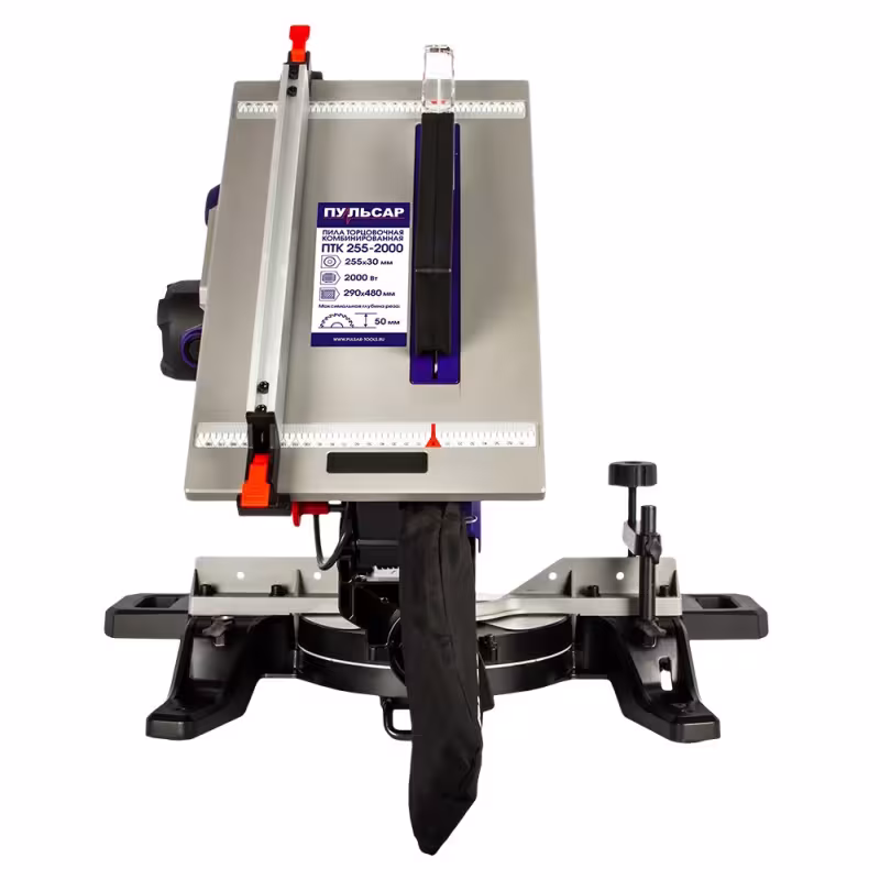 Пила торцовочная сетевая комбинированная Пульсар ПТК 255-2000 
