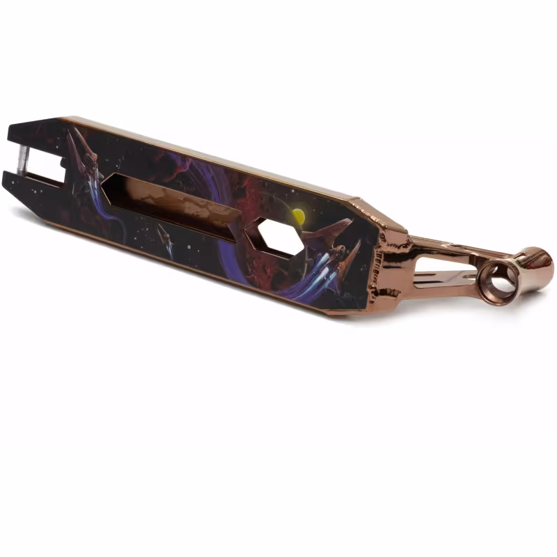 Дека Комета Глайдер PD-02PCH, 510х120, розовый хром