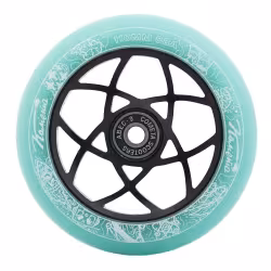 Колесо для самоката Комета Атом WA-11BL, 110 мм,  Мятный / Черный