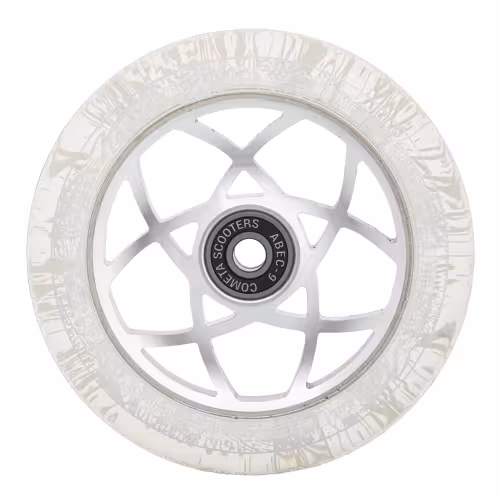 Колесо для самоката  Комета Атом WA-03RW,110 мм, Прозрачный / Серый
