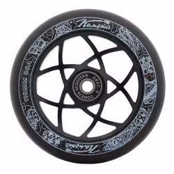 Колесо для самоката  Комета Атом WA-01BL, 110 мм, черный / черный
