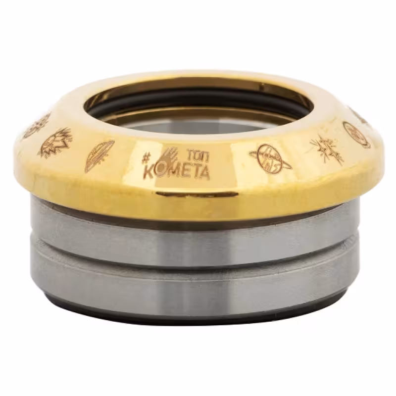 Рулевая колонка Комета CSHEDGC, золото/хром