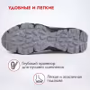 Кроссовки мужские демисезонные Norfin Ntx BOAT LOW OR 15832, черный/серый/оранжевый, размер 42