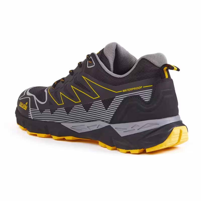 Кроссовки мужские демисезонные Norfin Ntx BOAT LOW YL 15831 черный/серый/желтый, размер 46