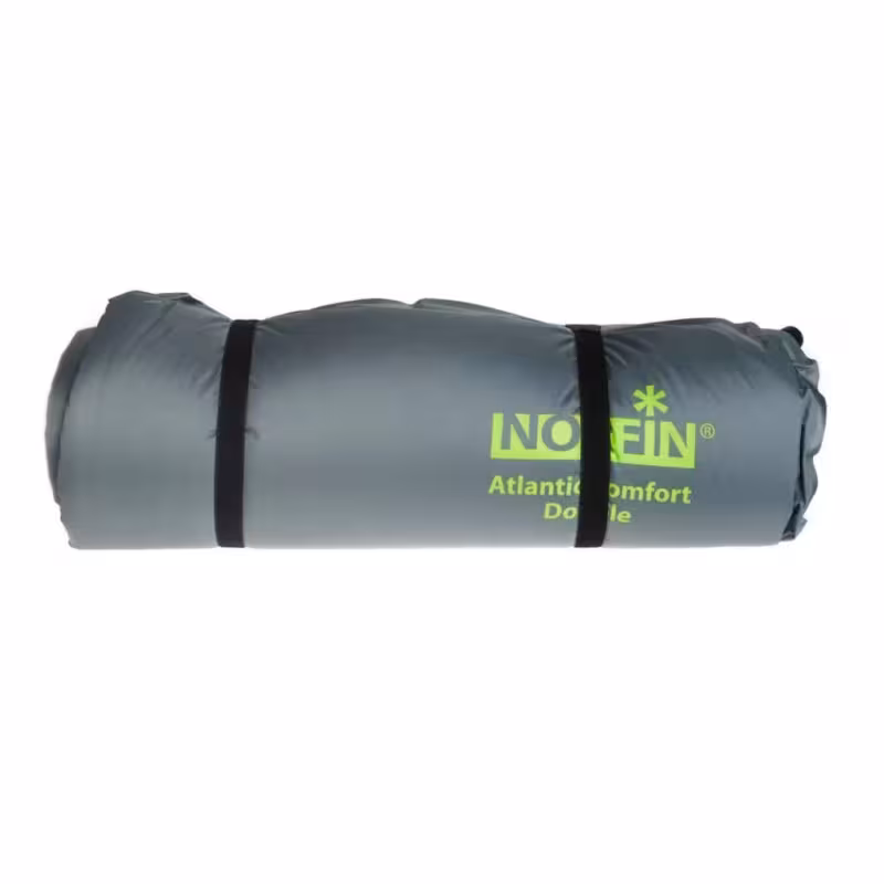 Коврик самонадувающийся Norfin Atlantic Comfort Double NF-30304, 198x130x5 см, черный