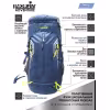 Рюкзак Norfin Adventure 55, 55 л, синий