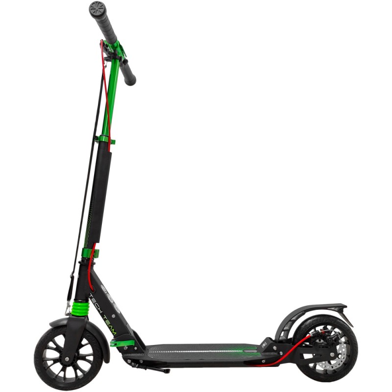 Самокат Tech Team City Scooter Disk Brake NN007589, зеленый