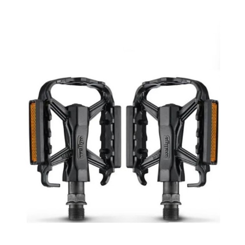 Педали платформенные Wellgo City C-169DU, 9/16", 105x80 мм, черный