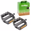 Педали платформенные Wellgo B-087 Cr-Mo, 9/16", 109x101 мм, черный