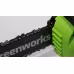 Электропила аккумуляторная Greenworks G24CS25