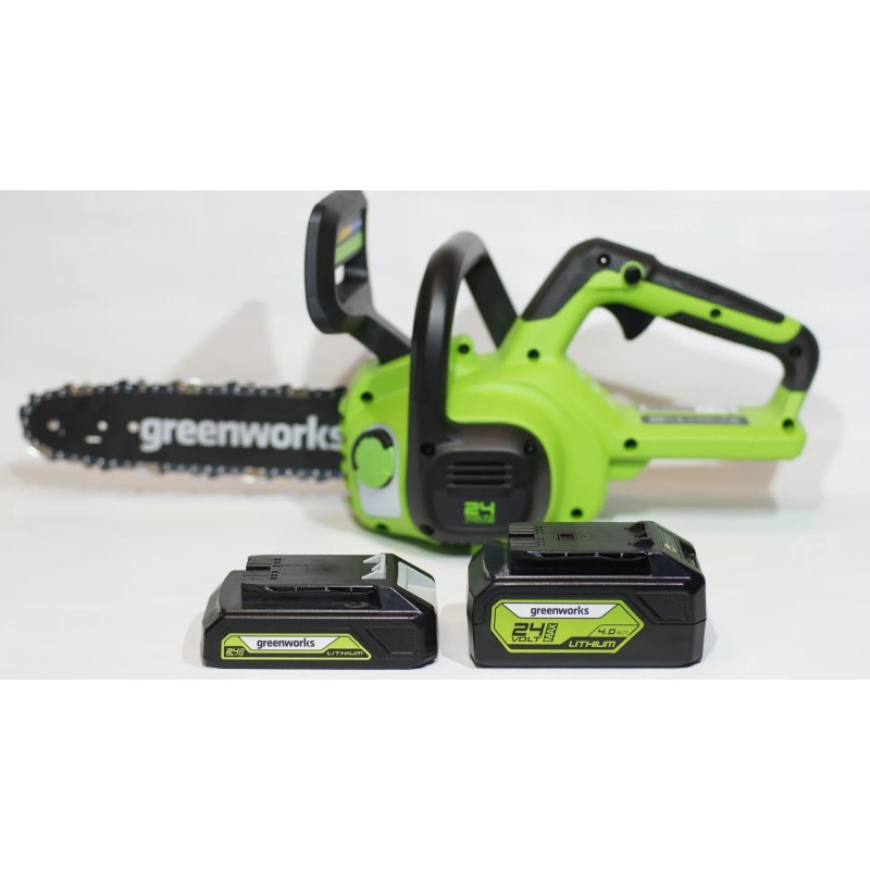 Электропила аккумуляторная Greenworks G24CS25K4