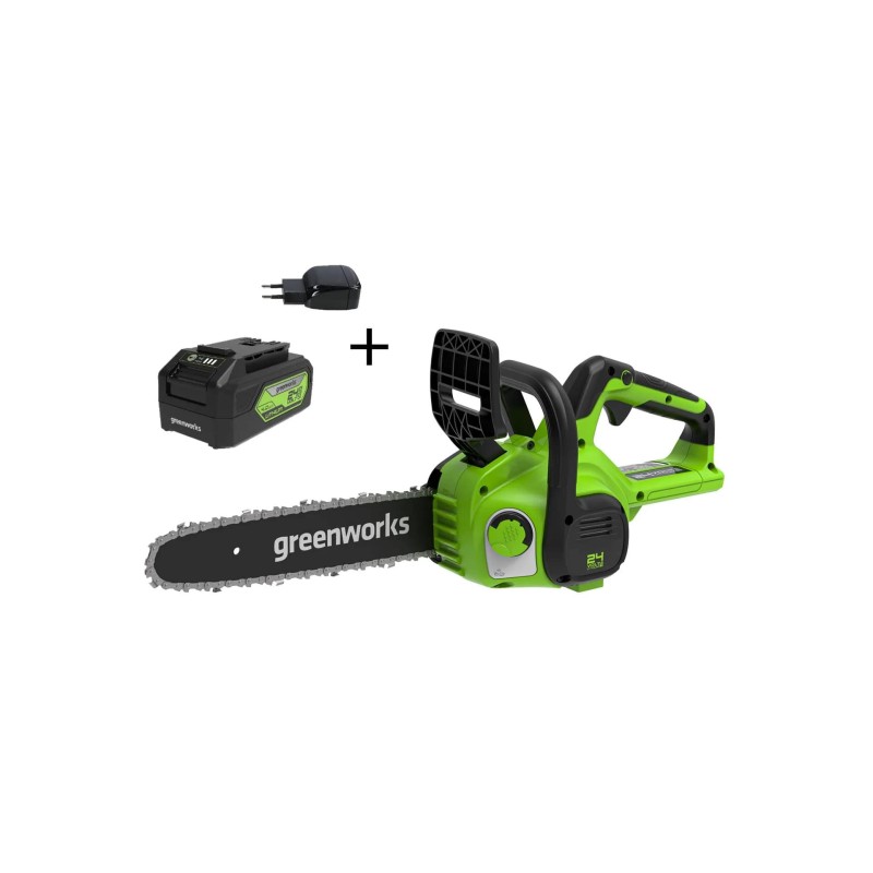 Электропила аккумуляторная Greenworks G24CS25K4