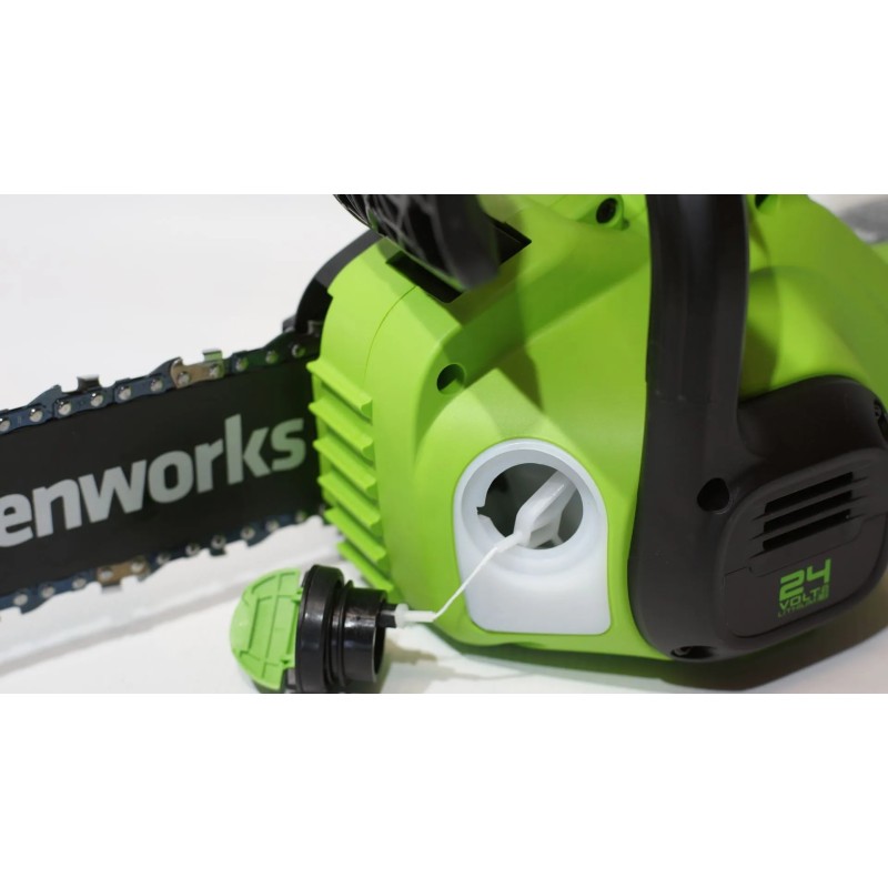 Электропила аккумуляторная Greenworks G24CS25K4