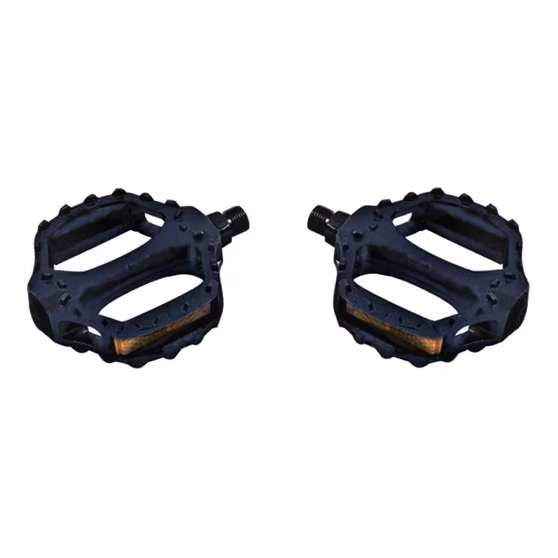 Педали платформенные New Vision JD-2086, 9/16", 101x98 мм, черный