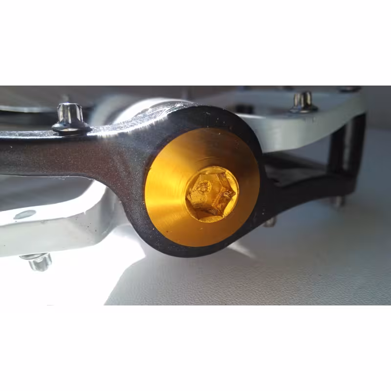 Комплект педалей Rapido ALNC-930, алюминий, фрезерованные, съемные шипы, ось Cr-Mo, промподшипники, 9/16", 110х102 мм, черный/серый