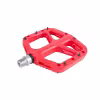Комплект педалей Tech Team N-9 Red NN007288, нейлон, съемные шипы, ось Cr-Mo, промподшипники, 9/16", 119x115 мм, красный