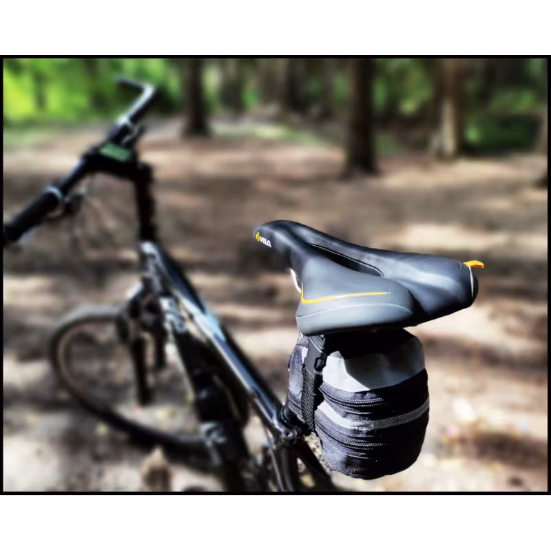 Седло велосипедное Velo VL-3256 MTB 278x150 мм Plush с вент. отверстием