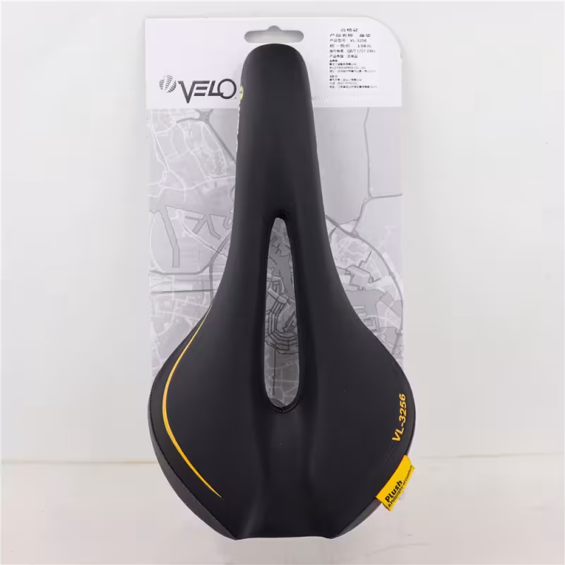 Седло велосипедное Velo VL-3256 MTB 278x150 мм Plush с вент. отверстием