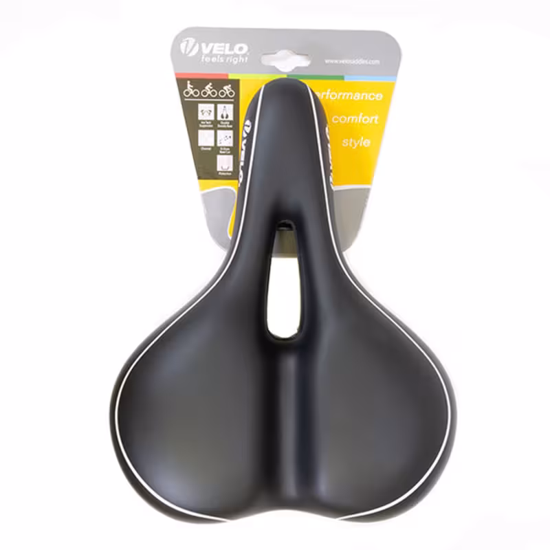 Седло велосипедное Velo comfort VL-6322, 270x213 мм 